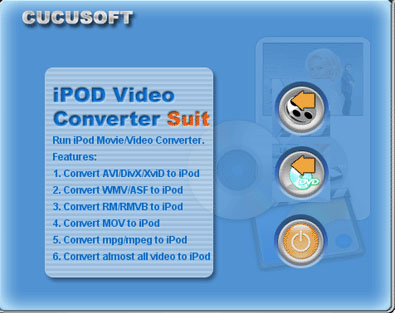 123 Cucusoft iPod Video Converter + DVD icon